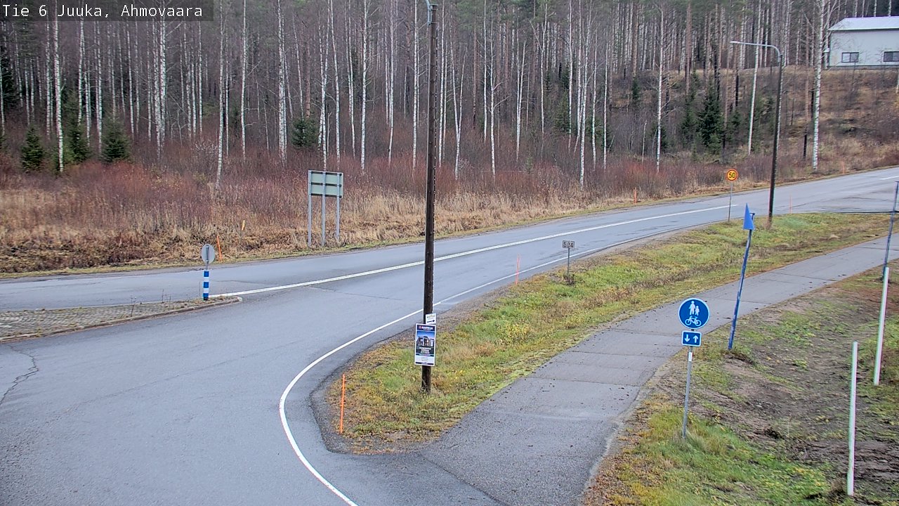 Kelikamerat Kuva Tie 6 Juuka, Ahmovaara, Juuka, Pohjois-Karjala