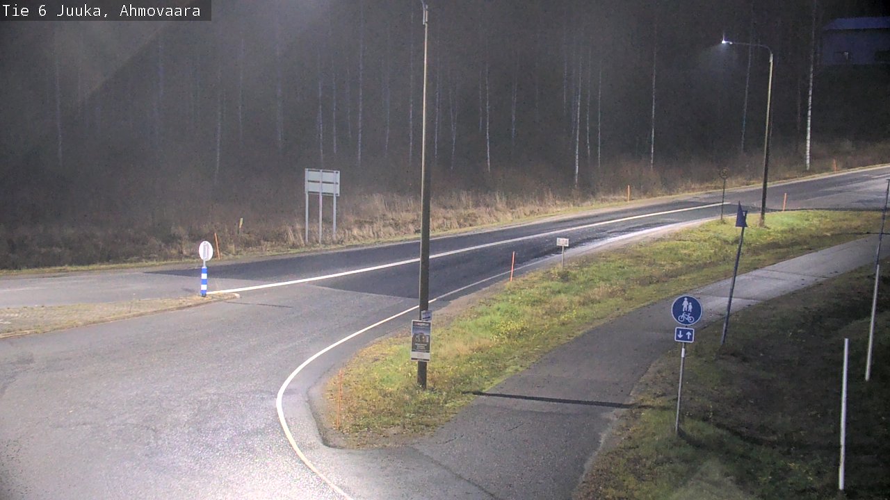 Kelikamerat Kuva Tie 6 Juuka, Ahmovaara, Juuka, Pohjois-Karjala