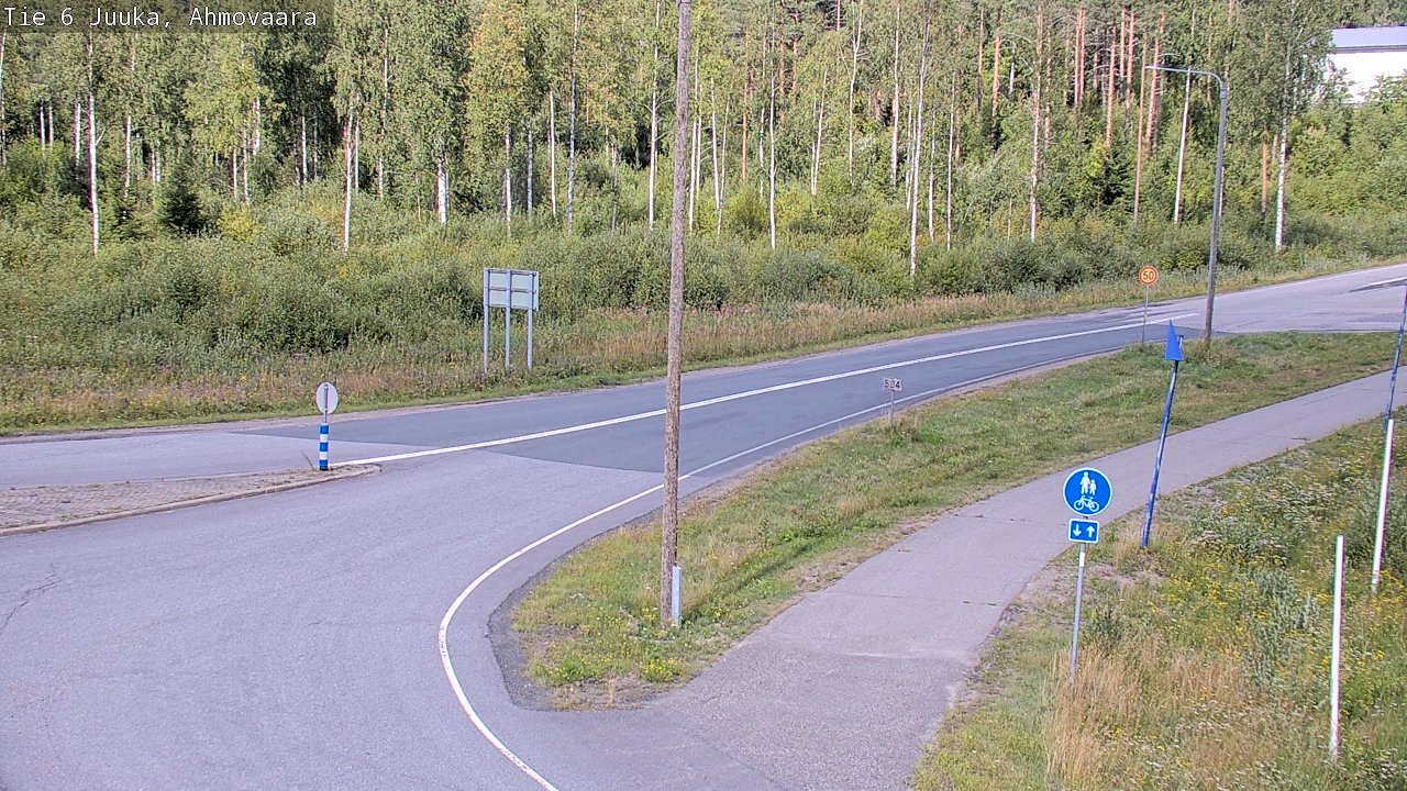 Kelikamerat Kuva Tie 6 Juuka, Ahmovaara, Juuka, Pohjois-Karjala