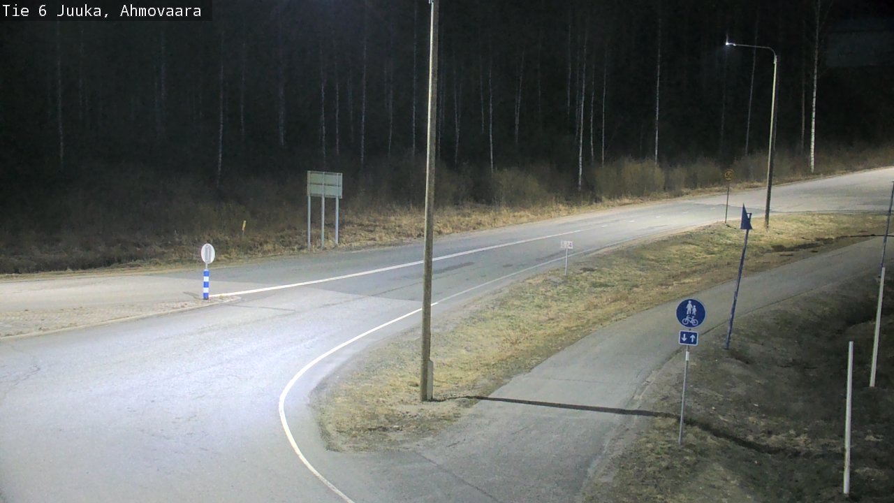 Weather Camera Image Road 6 Juuka, Ahmovaara, Juuka, Pohjois-Karjala