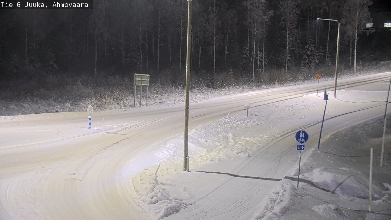 Kelikamerat Kuva Tie 6 Juuka, Ahmovaara, Juuka, Pohjois-Karjala