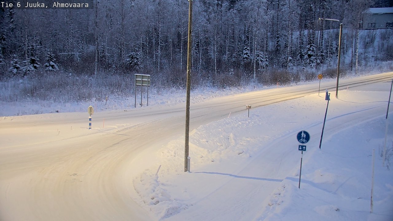 Kelikamerat Kuva Tie 6 Juuka, Ahmovaara, Juuka, Pohjois-Karjala