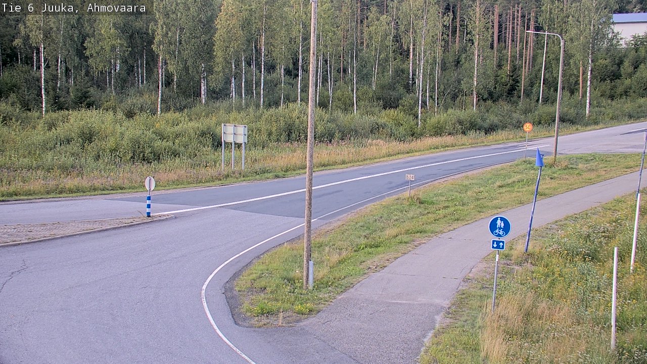 Kelikamerat Kuva Tie 6 Juuka, Ahmovaara, Juuka, Pohjois-Karjala
