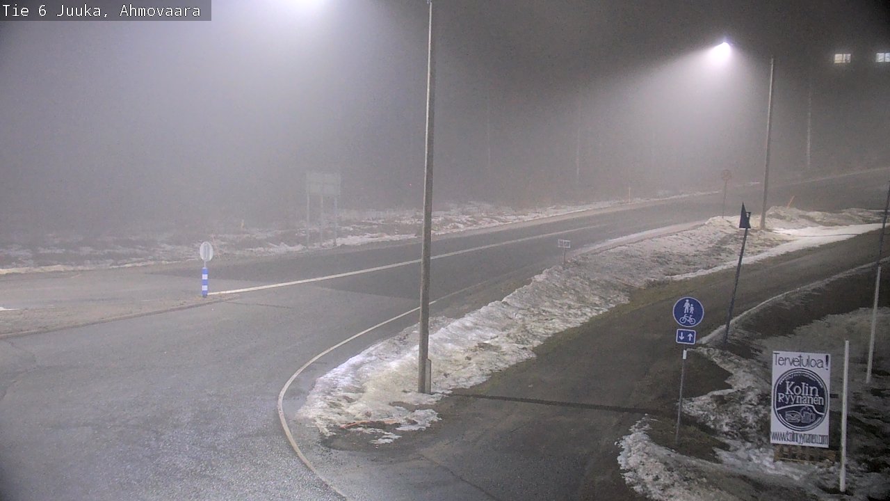 Weather Camera Image Road 6 Juuka, Ahmovaara, Juuka, Pohjois-Karjala