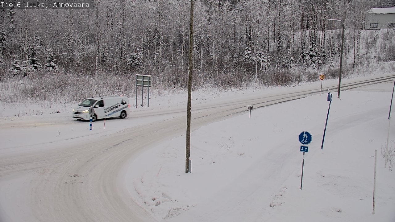 Kelikamerat Kuva Tie 6 Juuka, Ahmovaara, Juuka, Pohjois-Karjala