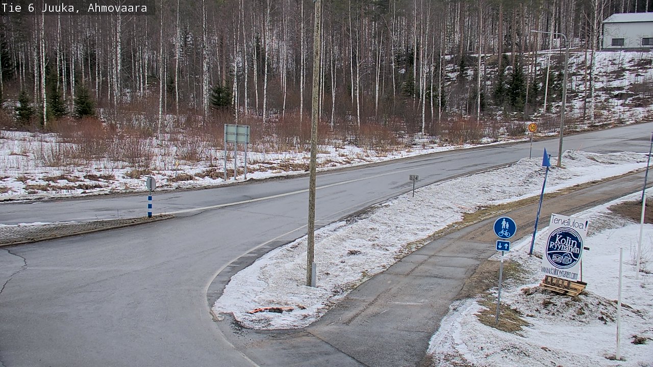 Kelikamerat Kuva Tie 6 Juuka, Ahmovaara, Juuka, Pohjois-Karjala