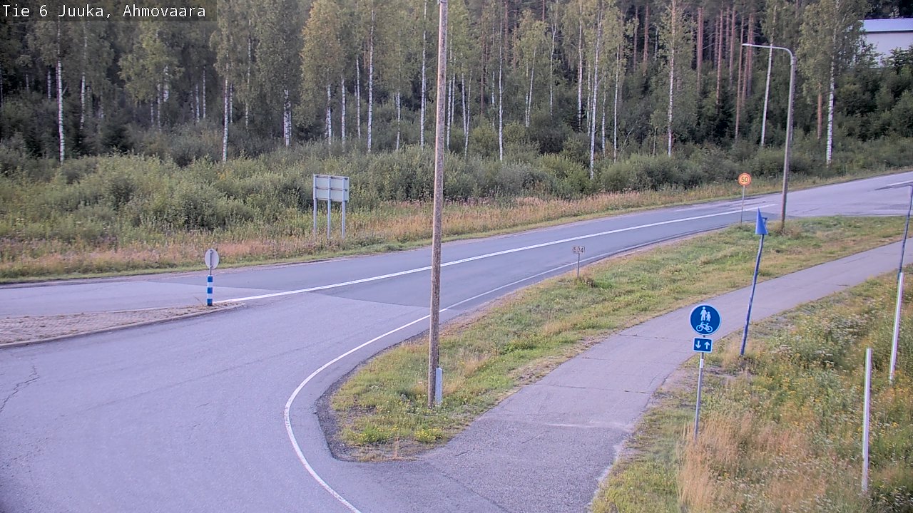 Kelikamerat Kuva Tie 6 Juuka, Ahmovaara, Juuka, Pohjois-Karjala
