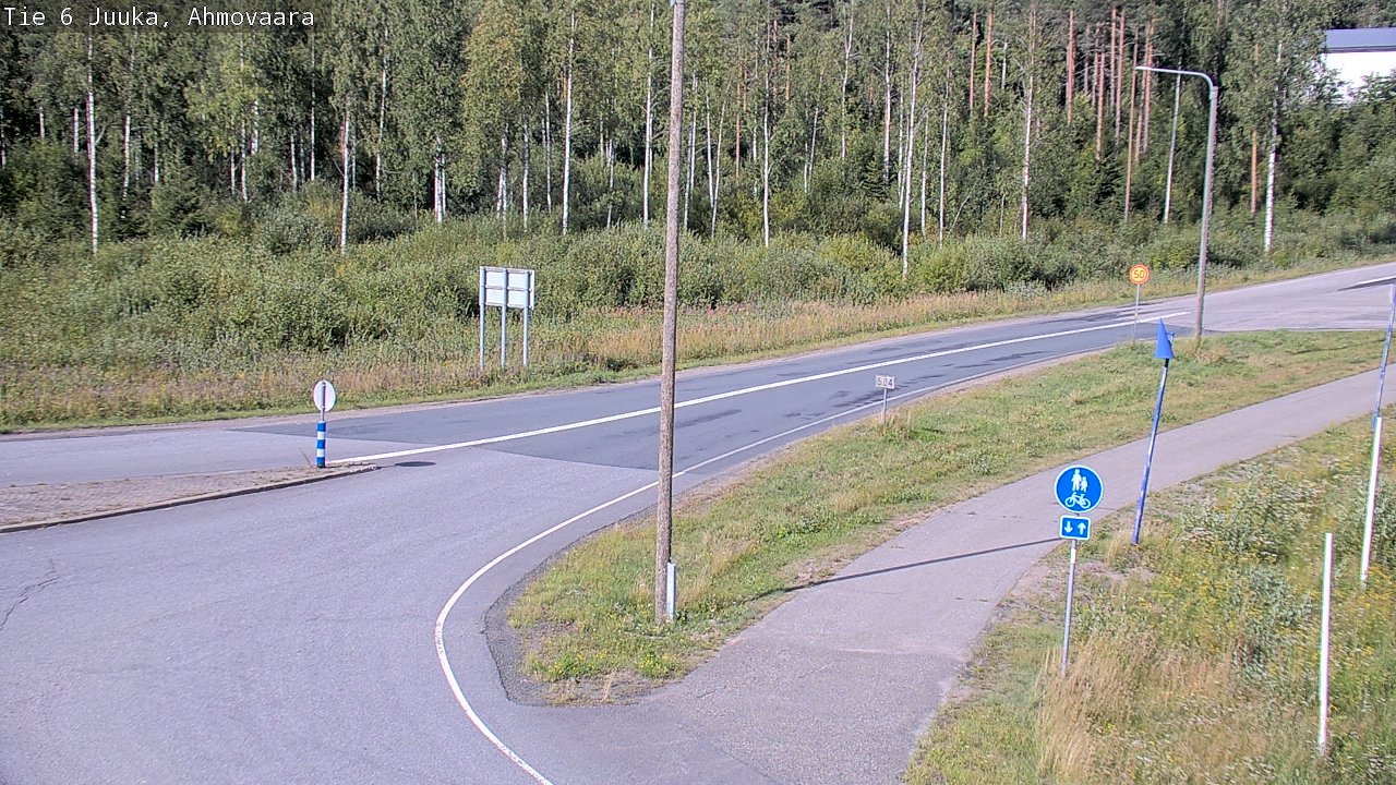 Kelikamerat Kuva Tie 6 Juuka, Ahmovaara, Juuka, Pohjois-Karjala