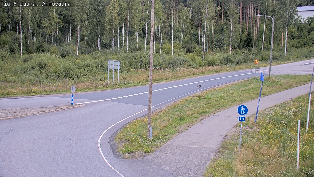 Kelikamerat Kuva Tie 6 Juuka, Ahmovaara, Juuka, Pohjois-Karjala