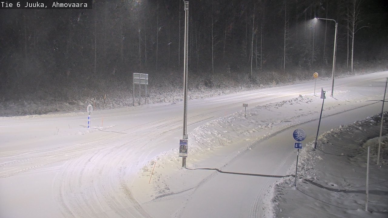 Kelikamerat Kuva Tie 6 Juuka, Ahmovaara, Juuka, Pohjois-Karjala