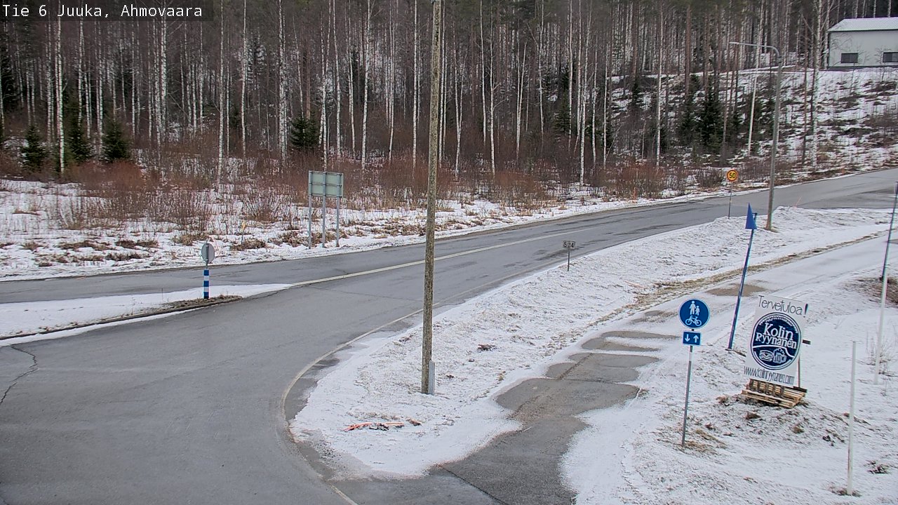 Kelikamerat Kuva Tie 6 Juuka, Ahmovaara, Juuka, Pohjois-Karjala