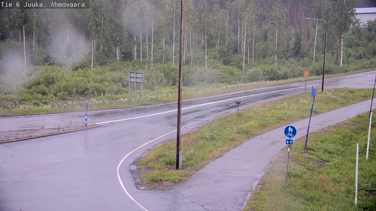 Kelikamerat Kuva Tie 6 Juuka, Ahmovaara, Juuka, Pohjois-Karjala