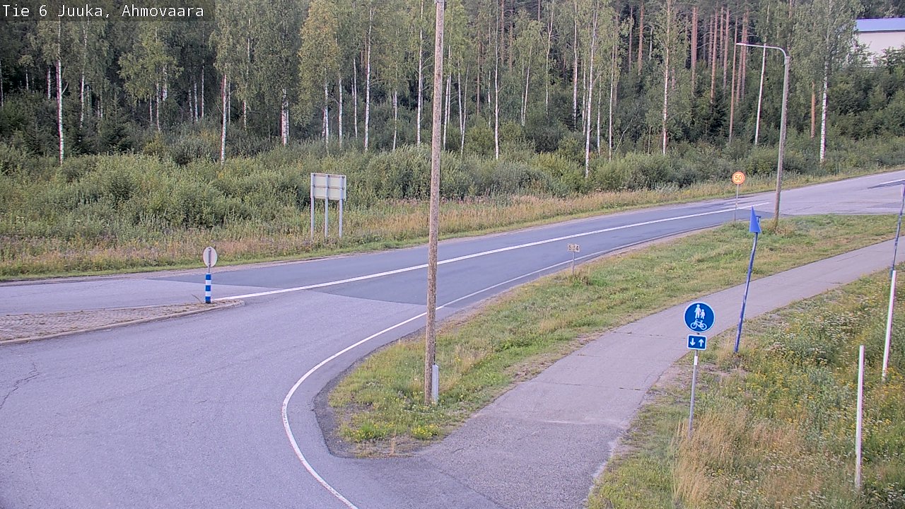 Kelikamerat Kuva Tie 6 Juuka, Ahmovaara, Juuka, Pohjois-Karjala