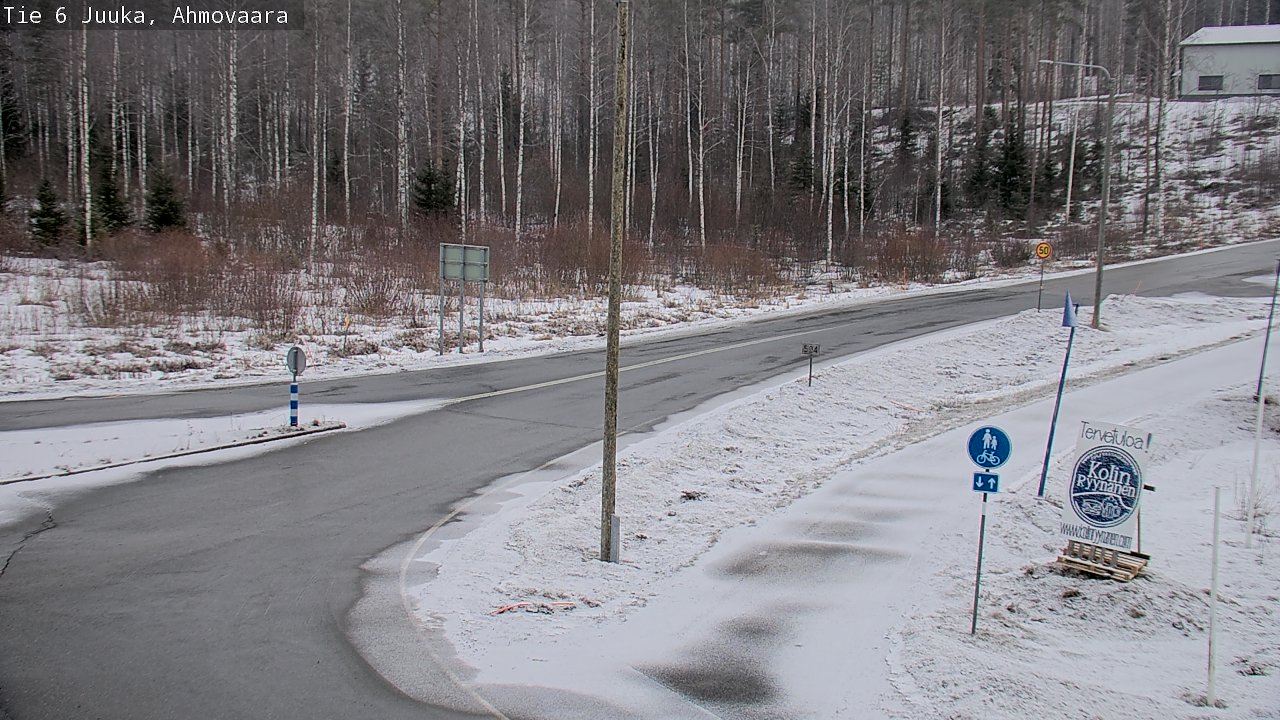 Kelikamerat Kuva Tie 6 Juuka, Ahmovaara, Juuka, Pohjois-Karjala