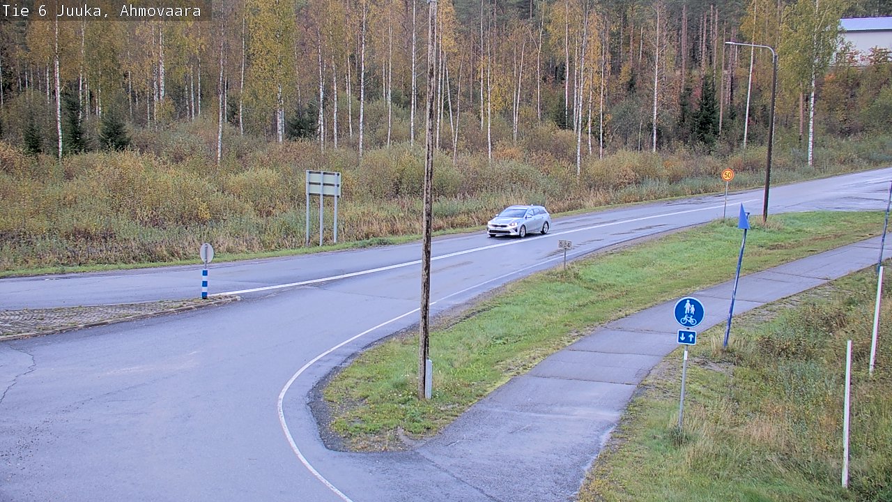 Kelikamerat Kuva Tie 6 Juuka, Ahmovaara, Juuka, Pohjois-Karjala