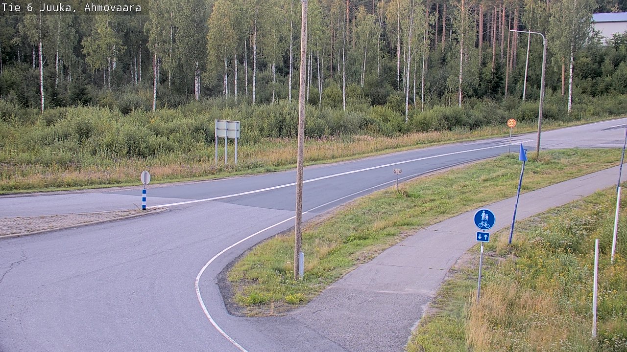 Kelikamerat Kuva Tie 6 Juuka, Ahmovaara, Juuka, Pohjois-Karjala