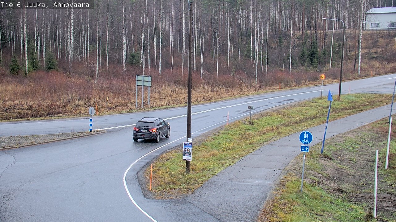Kelikamerat Kuva Tie 6 Juuka, Ahmovaara, Juuka, Pohjois-Karjala