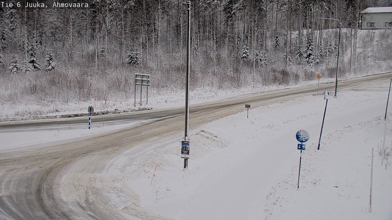 Kelikamerat Kuva Tie 6 Juuka, Ahmovaara, Juuka, Pohjois-Karjala