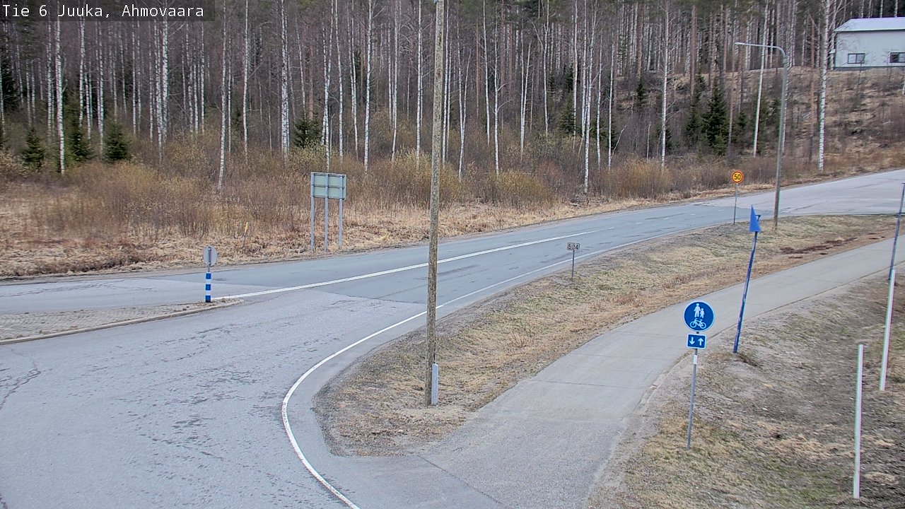 Kelikamerat Kuva Tie 6 Juuka, Ahmovaara, Juuka, Pohjois-Karjala