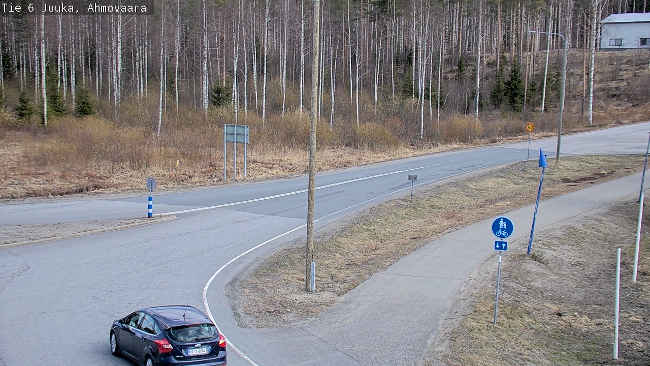 Kelikamerat Kuva Tie 6 Juuka, Ahmovaara, Juuka, Pohjois-Karjala