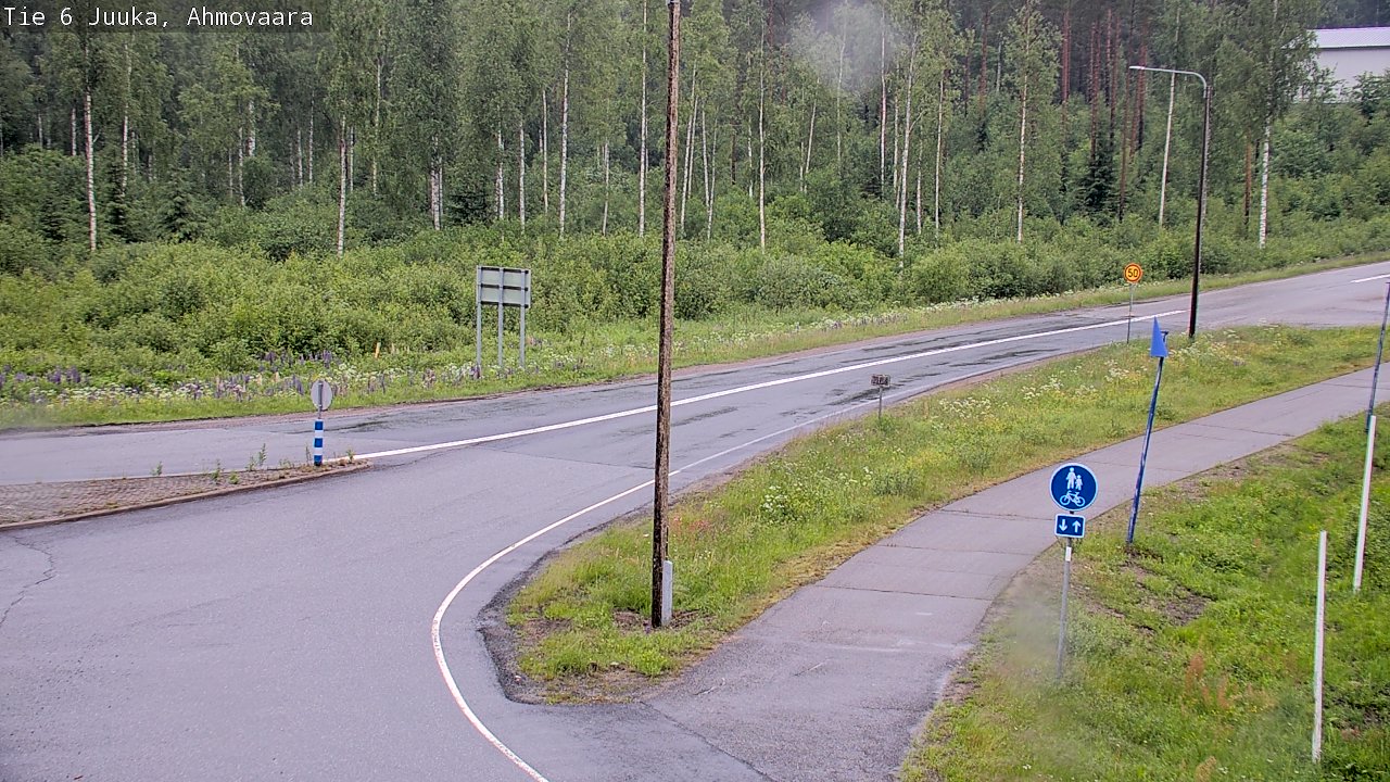 Kelikamerat Kuva Tie 6 Juuka, Ahmovaara, Juuka, Pohjois-Karjala