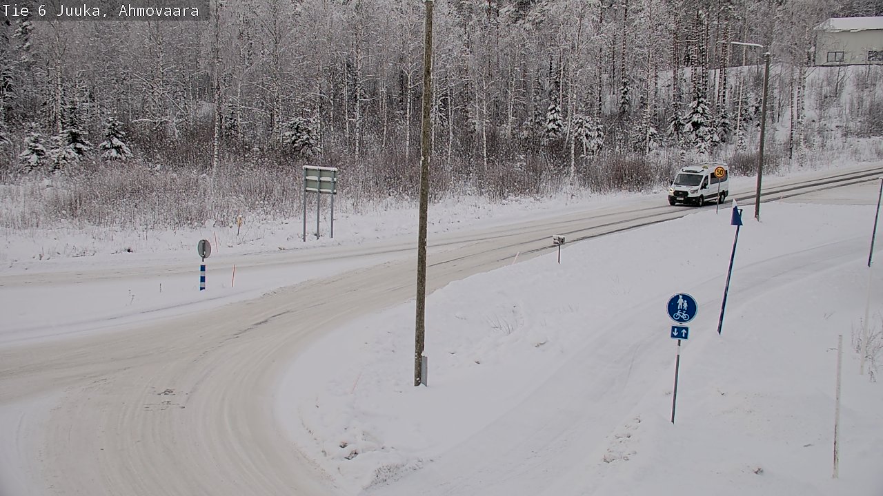 Kelikamerat Kuva Tie 6 Juuka, Ahmovaara, Juuka, Pohjois-Karjala