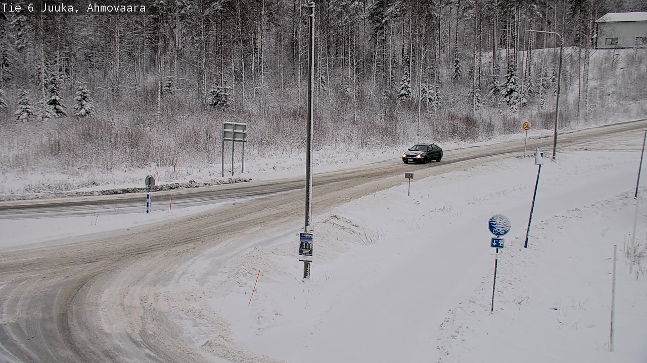 Kelikamerat Kuva Tie 6 Juuka, Ahmovaara, Juuka, Pohjois-Karjala