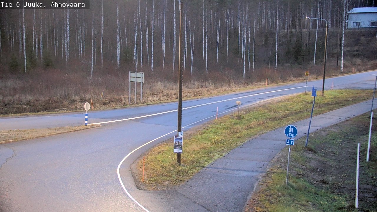 Kelikamerat Kuva Tie 6 Juuka, Ahmovaara, Juuka, Pohjois-Karjala