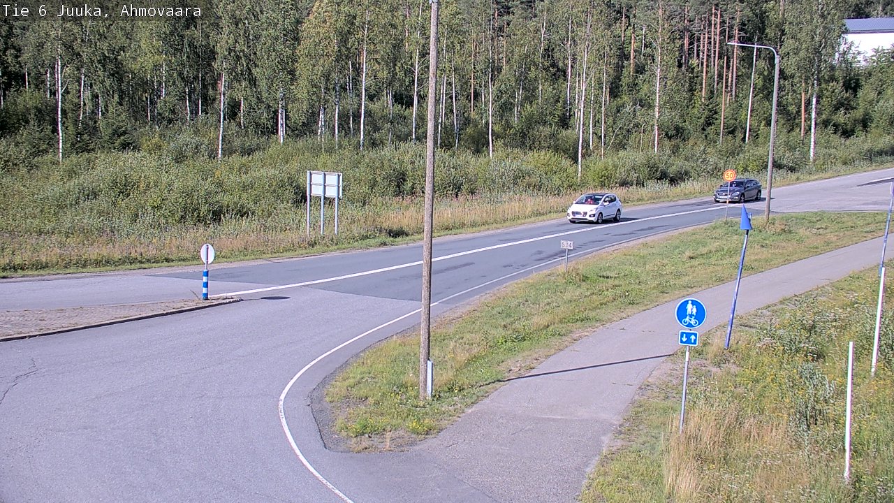 Kelikamerat Kuva Tie 6 Juuka, Ahmovaara, Juuka, Pohjois-Karjala