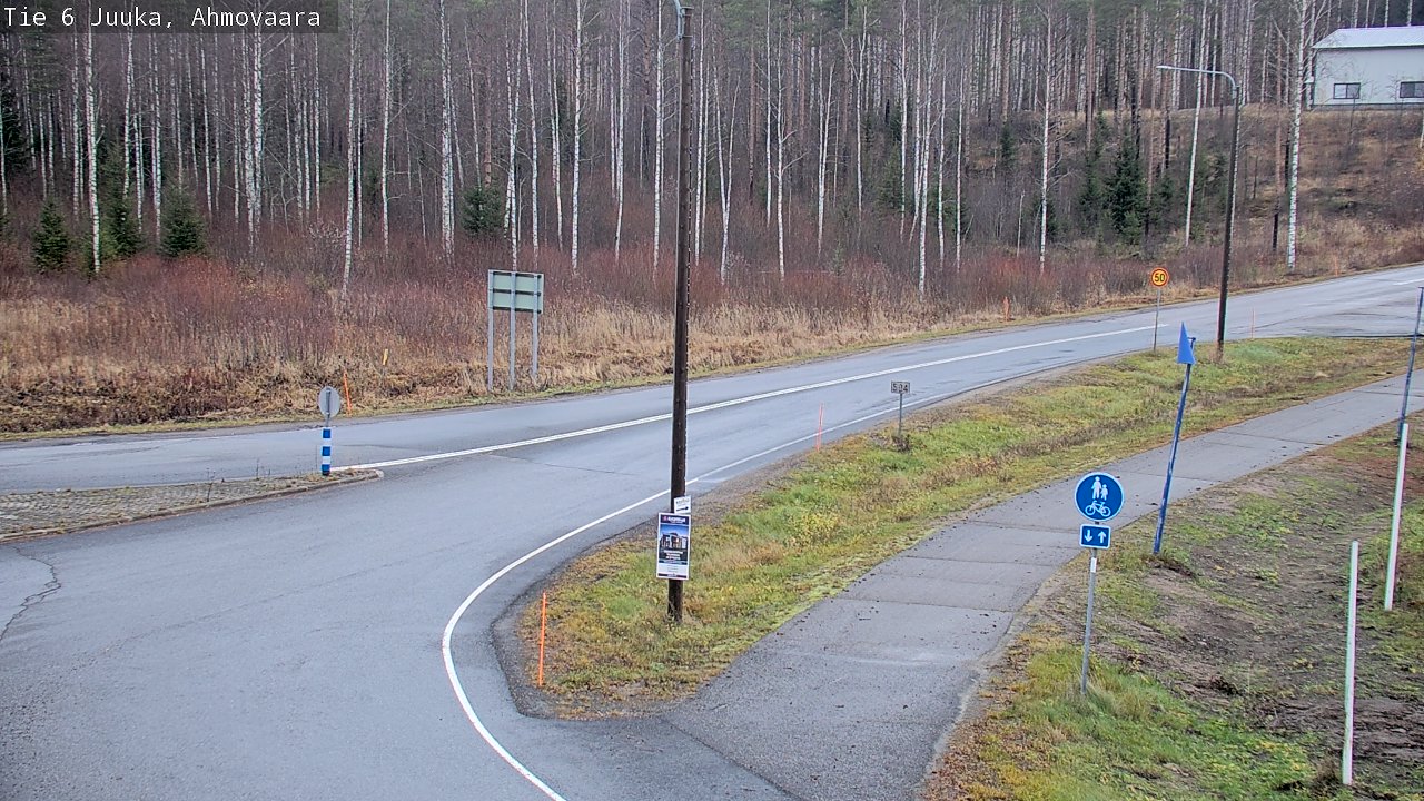 Kelikamerat Kuva Tie 6 Juuka, Ahmovaara, Juuka, Pohjois-Karjala