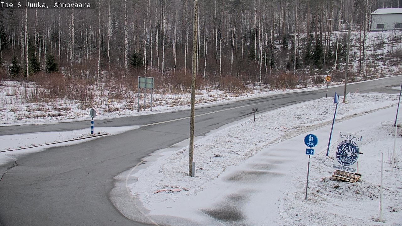 Kelikamerat Kuva Tie 6 Juuka, Ahmovaara, Juuka, Pohjois-Karjala