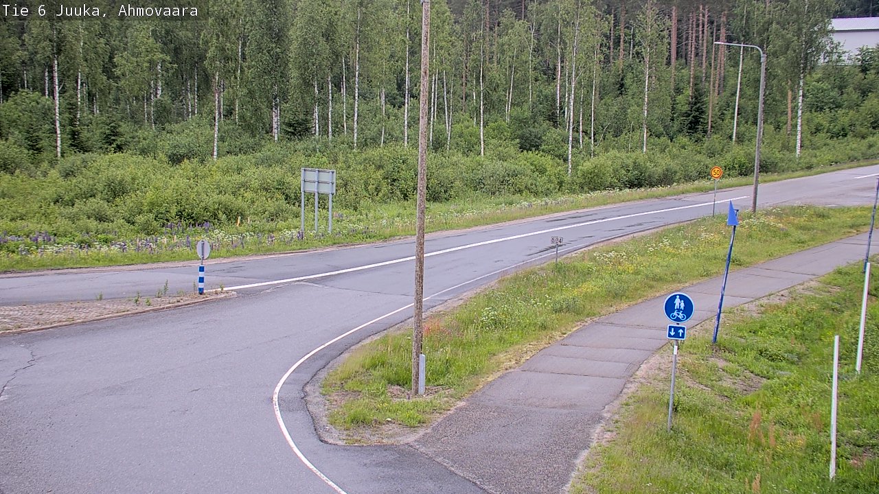 Kelikamerat Kuva Tie 6 Juuka, Ahmovaara, Juuka, Pohjois-Karjala