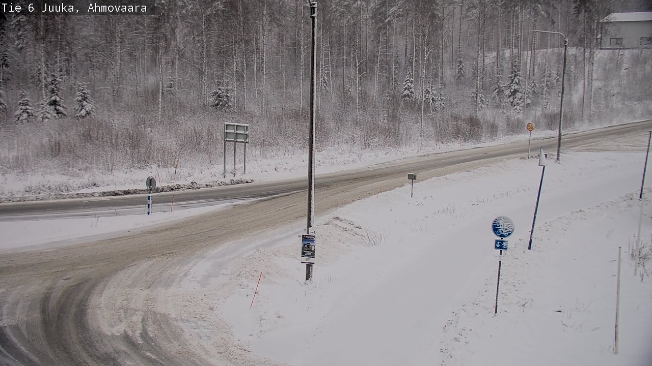 Kelikamerat Kuva Tie 6 Juuka, Ahmovaara, Juuka, Pohjois-Karjala