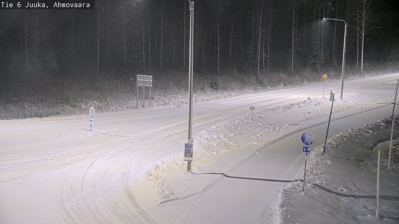 Kelikamerat Kuva Tie 6 Juuka, Ahmovaara, Juuka, Pohjois-Karjala