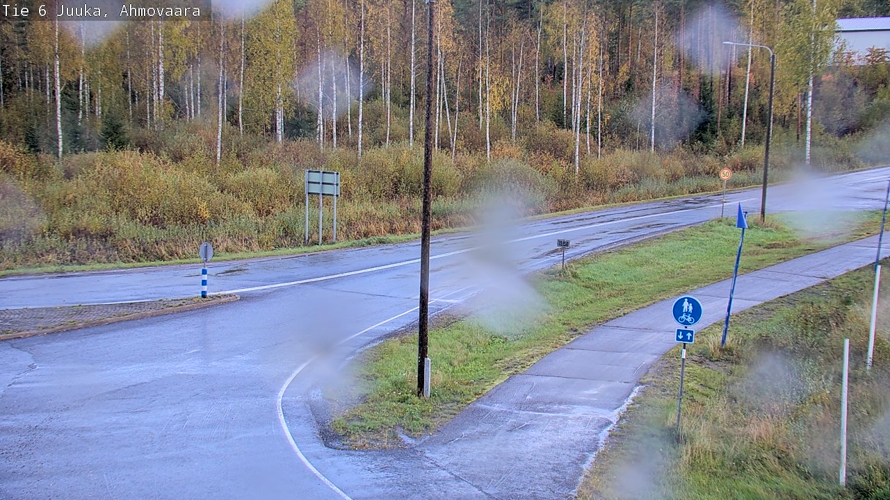 Weather Camera Image Road 6 Juuka, Ahmovaara, Juuka, Pohjois-Karjala