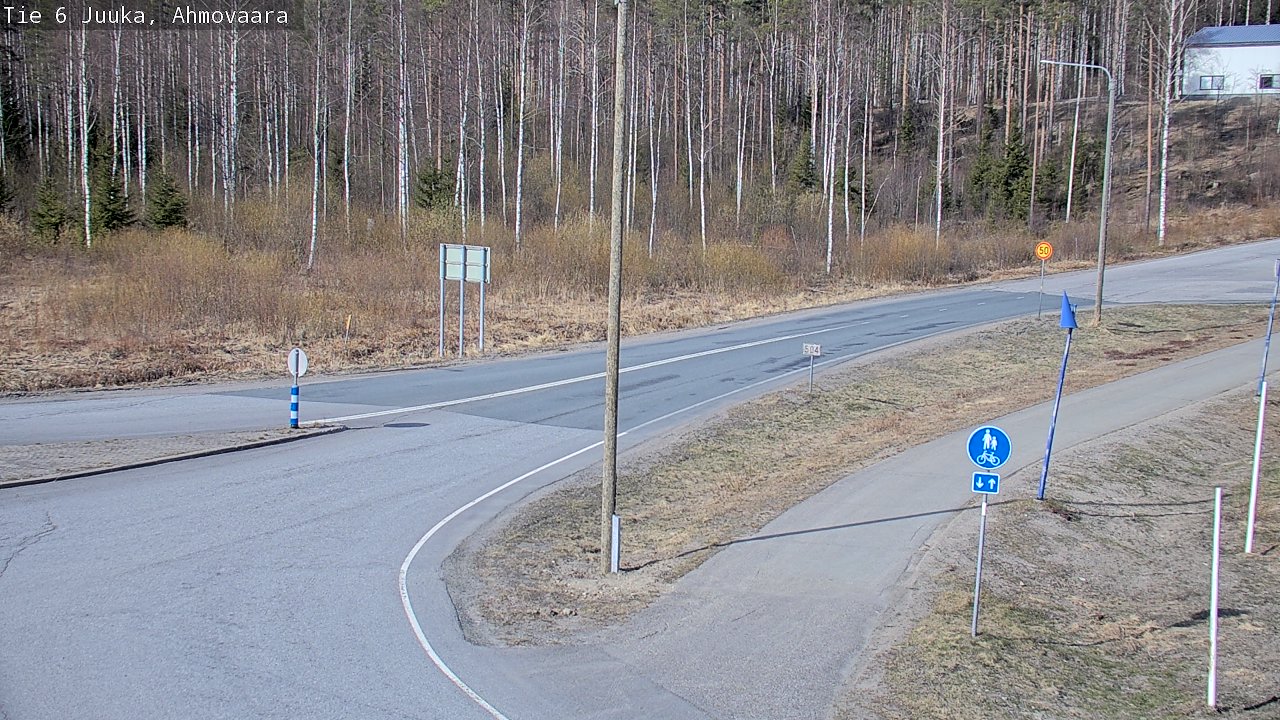 Kelikamerat Kuva Tie 6 Juuka, Ahmovaara, Juuka, Pohjois-Karjala