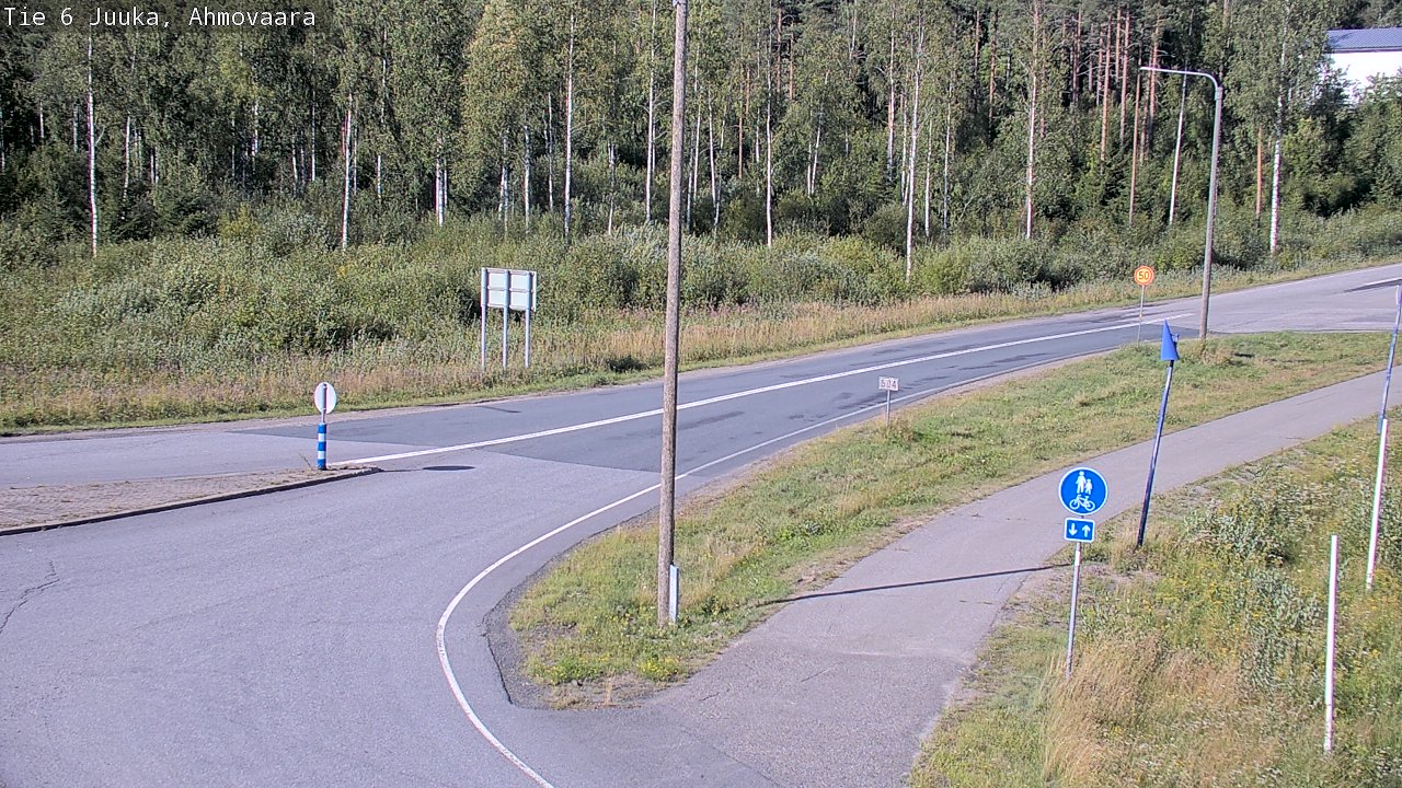 Kelikamerat Kuva Tie 6 Juuka, Ahmovaara, Juuka, Pohjois-Karjala