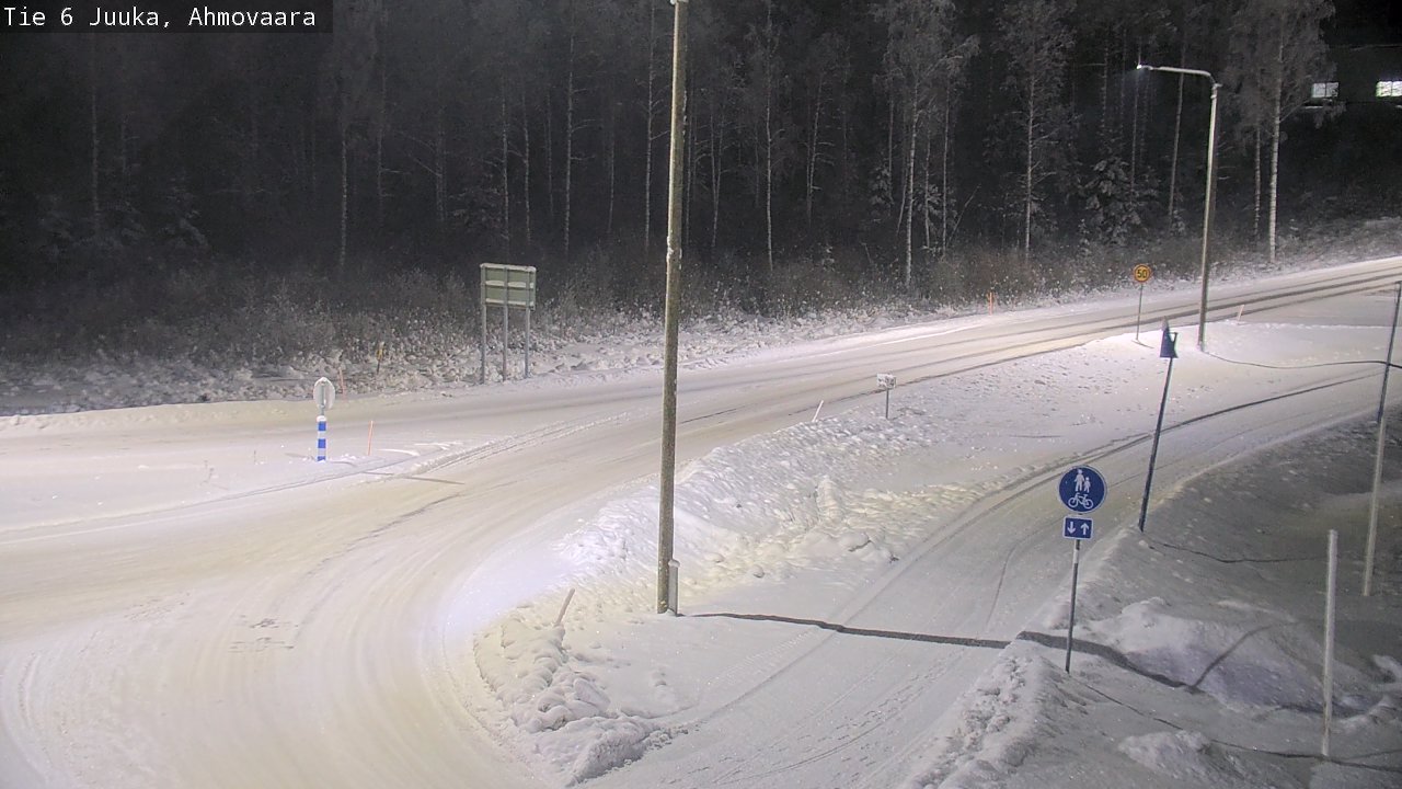 Kelikamerat Kuva Tie 6 Juuka, Ahmovaara, Juuka, Pohjois-Karjala