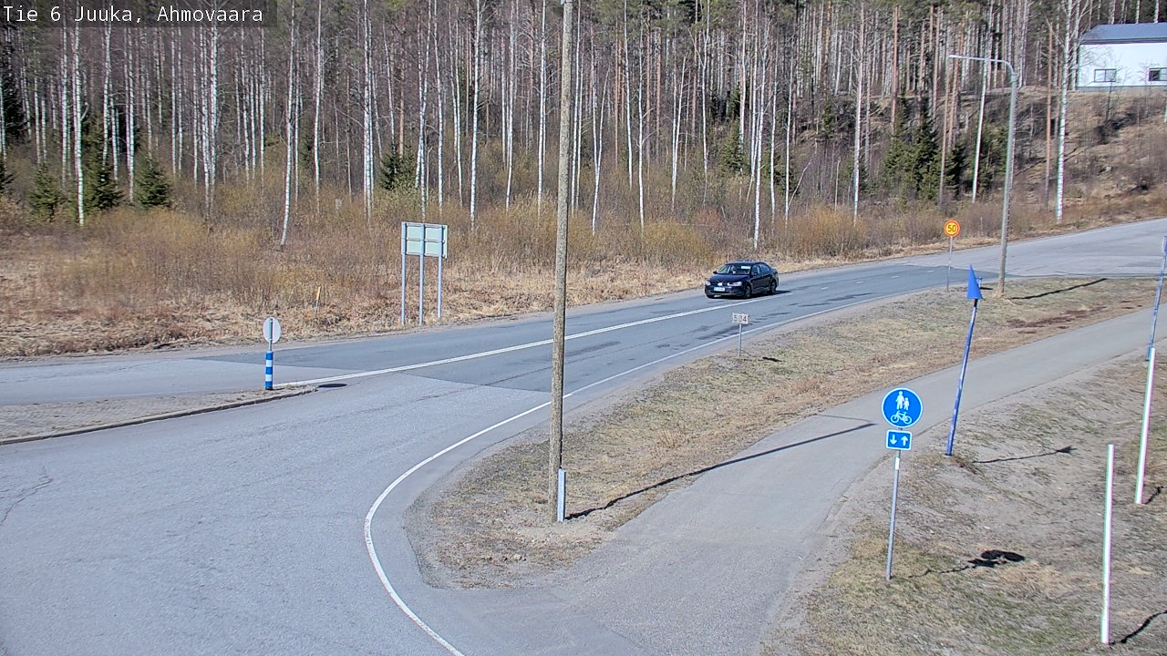 Kelikamerat Kuva Tie 6 Juuka, Ahmovaara, Juuka, Pohjois-Karjala
