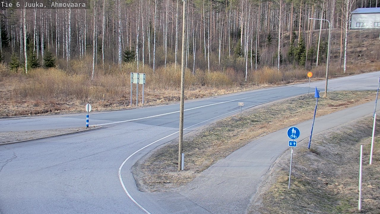 Kelikamerat Kuva Tie 6 Juuka, Ahmovaara, Juuka, Pohjois-Karjala