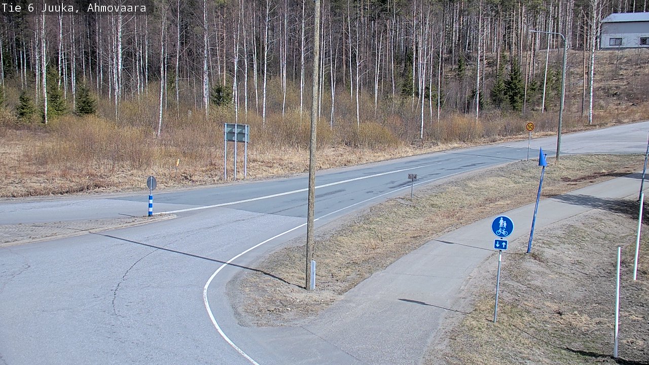 Kelikamerat Kuva Tie 6 Juuka, Ahmovaara, Juuka, Pohjois-Karjala