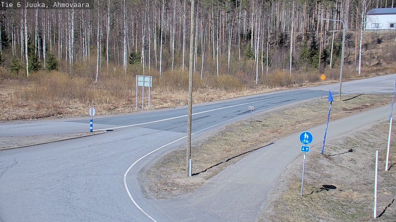 Kelikamerat Kuva Tie 6 Juuka, Ahmovaara, Juuka, Pohjois-Karjala