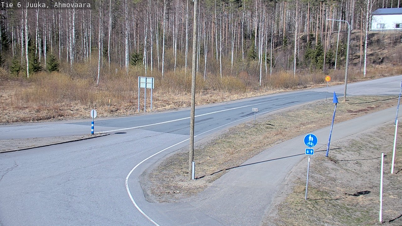 Kelikamerat Kuva Tie 6 Juuka, Ahmovaara, Juuka, Pohjois-Karjala