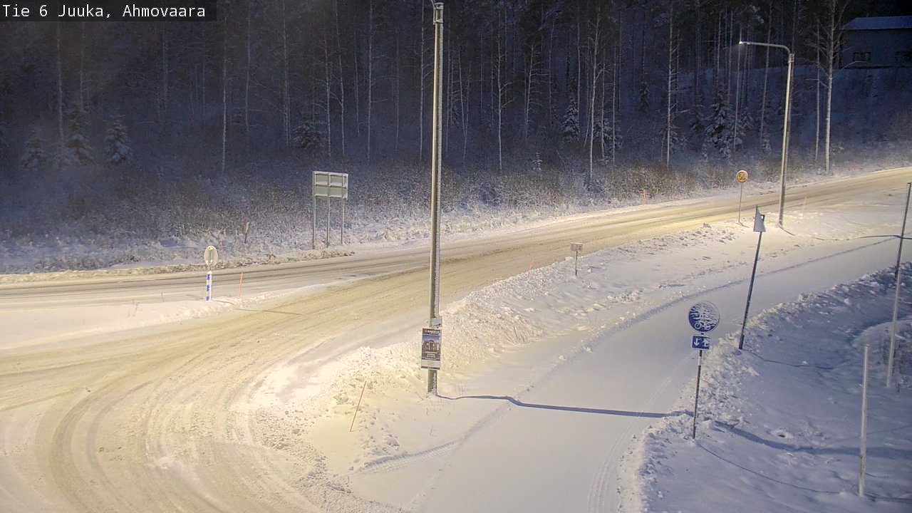 Kelikamerat Kuva Tie 6 Juuka, Ahmovaara, Juuka, Pohjois-Karjala