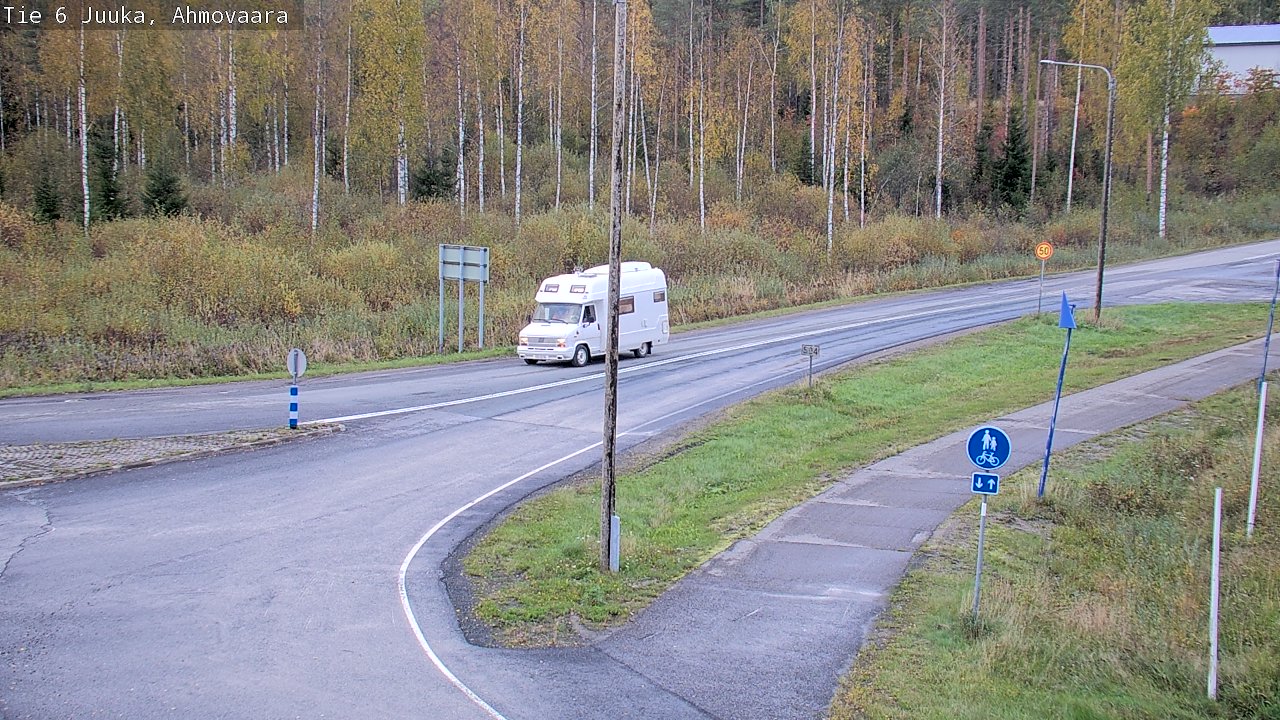 Kelikamerat Kuva Tie 6 Juuka, Ahmovaara, Juuka, Pohjois-Karjala