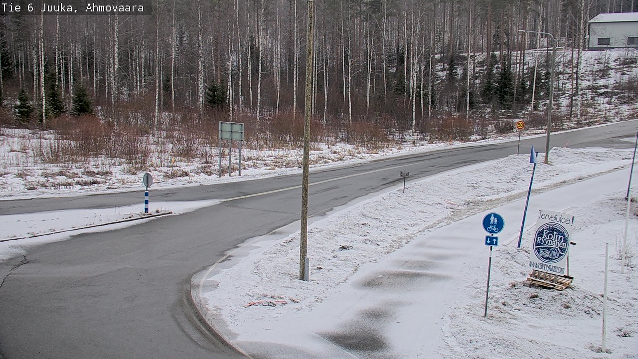 Kelikamerat Kuva Tie 6 Juuka, Ahmovaara, Juuka, Pohjois-Karjala