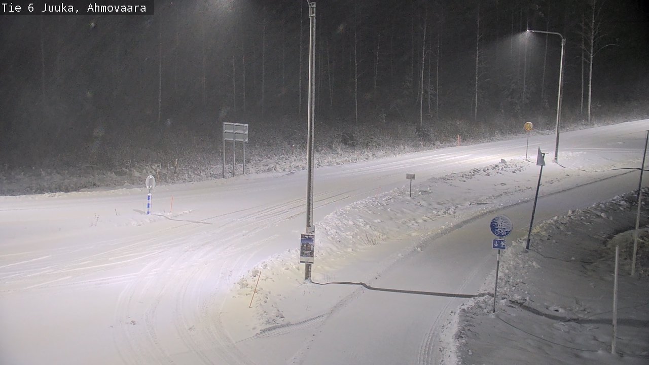 Kelikamerat Kuva Tie 6 Juuka, Ahmovaara, Juuka, Pohjois-Karjala