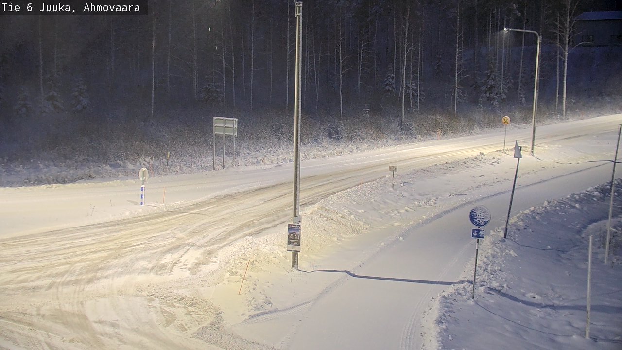 Kelikamerat Kuva Tie 6 Juuka, Ahmovaara, Juuka, Pohjois-Karjala