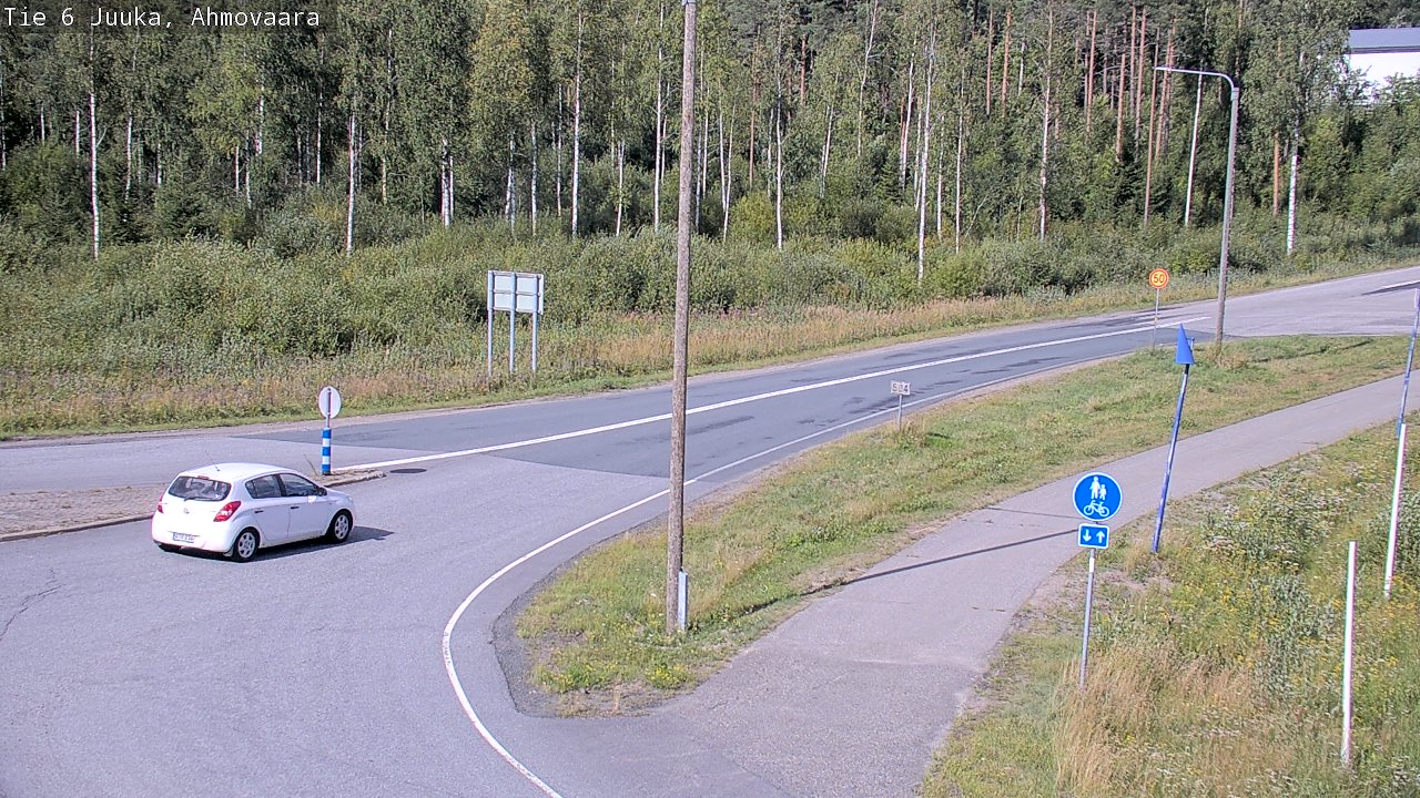 Kelikamerat Kuva Tie 6 Juuka, Ahmovaara, Juuka, Pohjois-Karjala