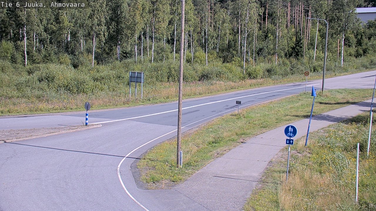 Kelikamerat Kuva Tie 6 Juuka, Ahmovaara, Juuka, Pohjois-Karjala